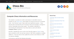 Desktop Screenshot of chessbin.com