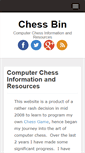 Mobile Screenshot of chessbin.com